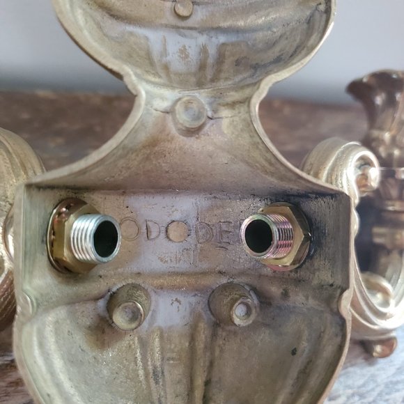 Vintage Mod Dep Brass Wall Sconce Candle Holder - Picture 14 of 15